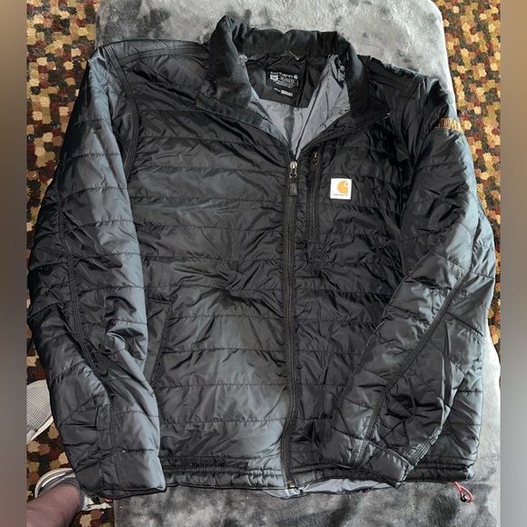 Carhartt Jackets & Blazers - Carhartt Rain Defender Relaxed Fit Insulated Jacket in Black Size 2XL
